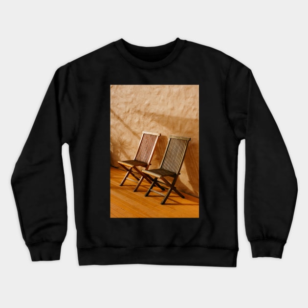 Deck Chairs Crewneck Sweatshirt by jwwallace